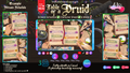 TABLE of a DRUID - nature coded, fantasy infused Art Asset Pack [40+ Assets in 3 Canva Templates]